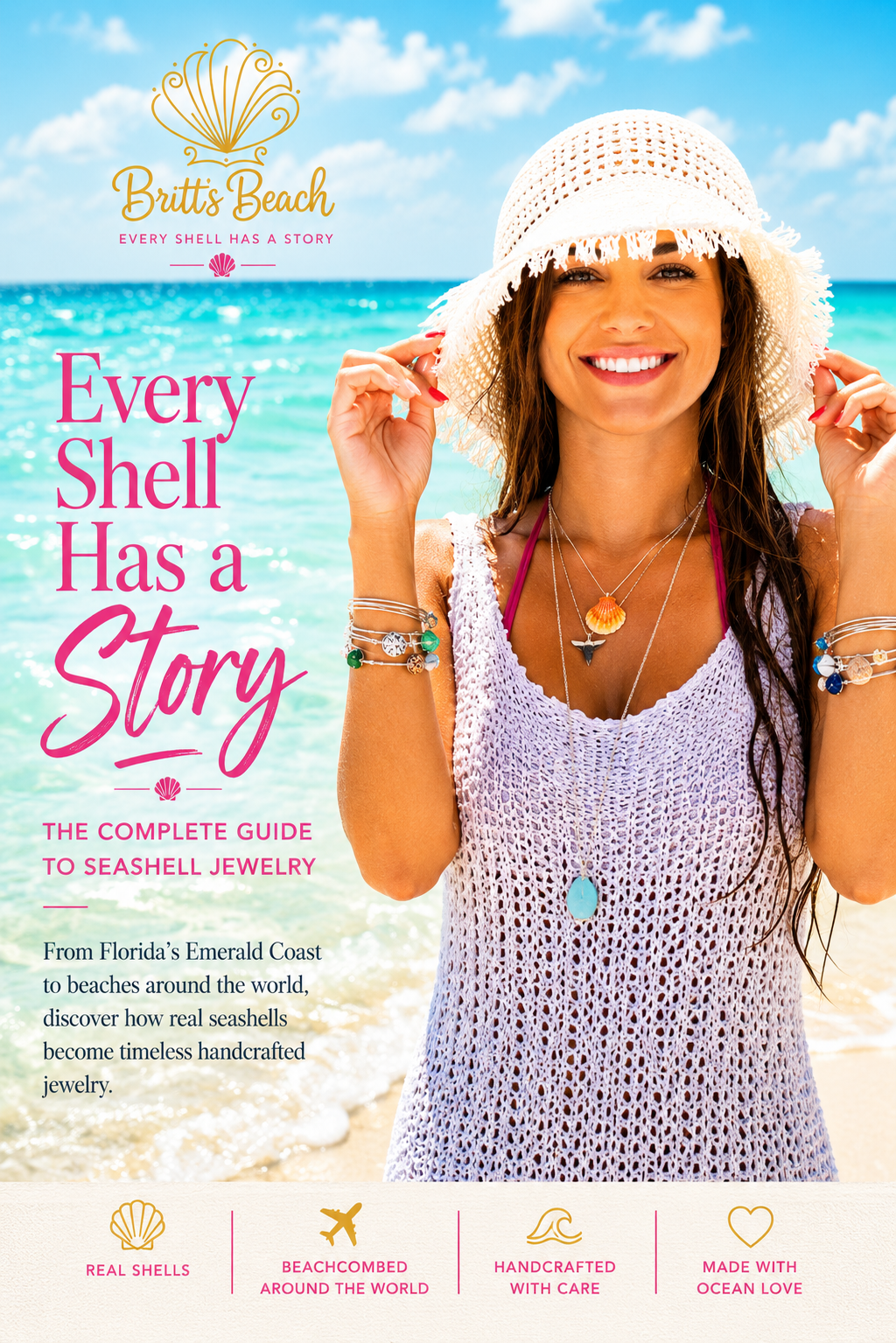 The Complete Guide to Seashell Jewelry | Real Shell Jewelry, Care Tips & Coastal Style