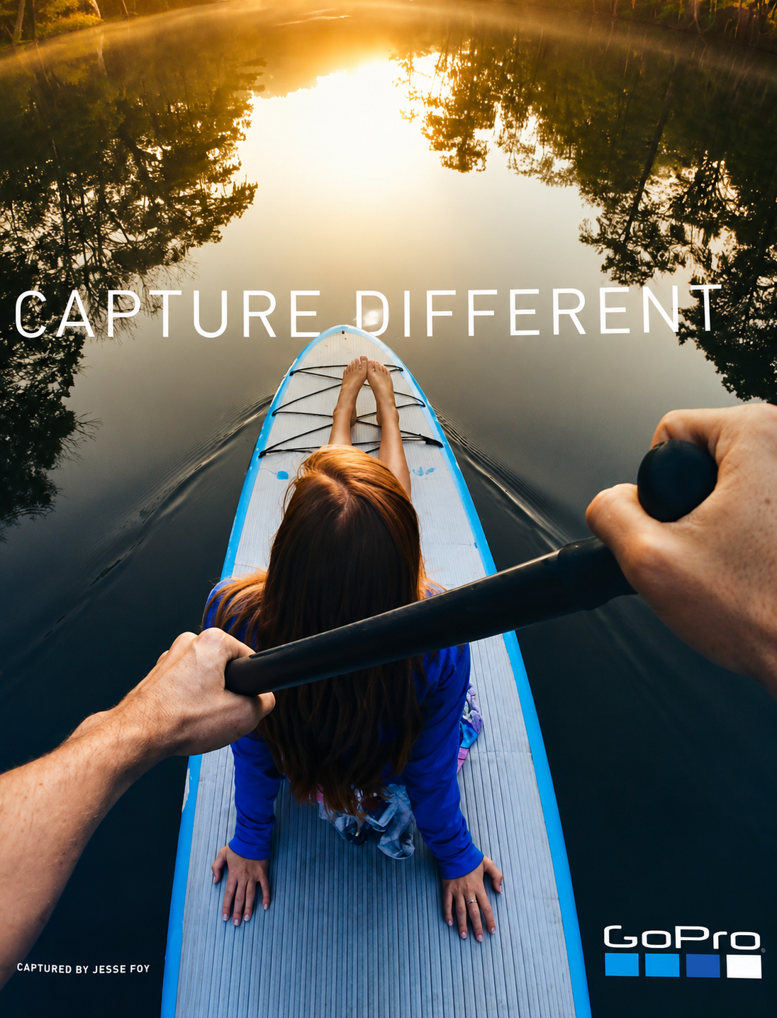 As Seen in | Britt's Beach Opal Wave Ring | A GoPro-Captured Paddleboarding Adventure