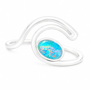 Rainbow Wave Ring